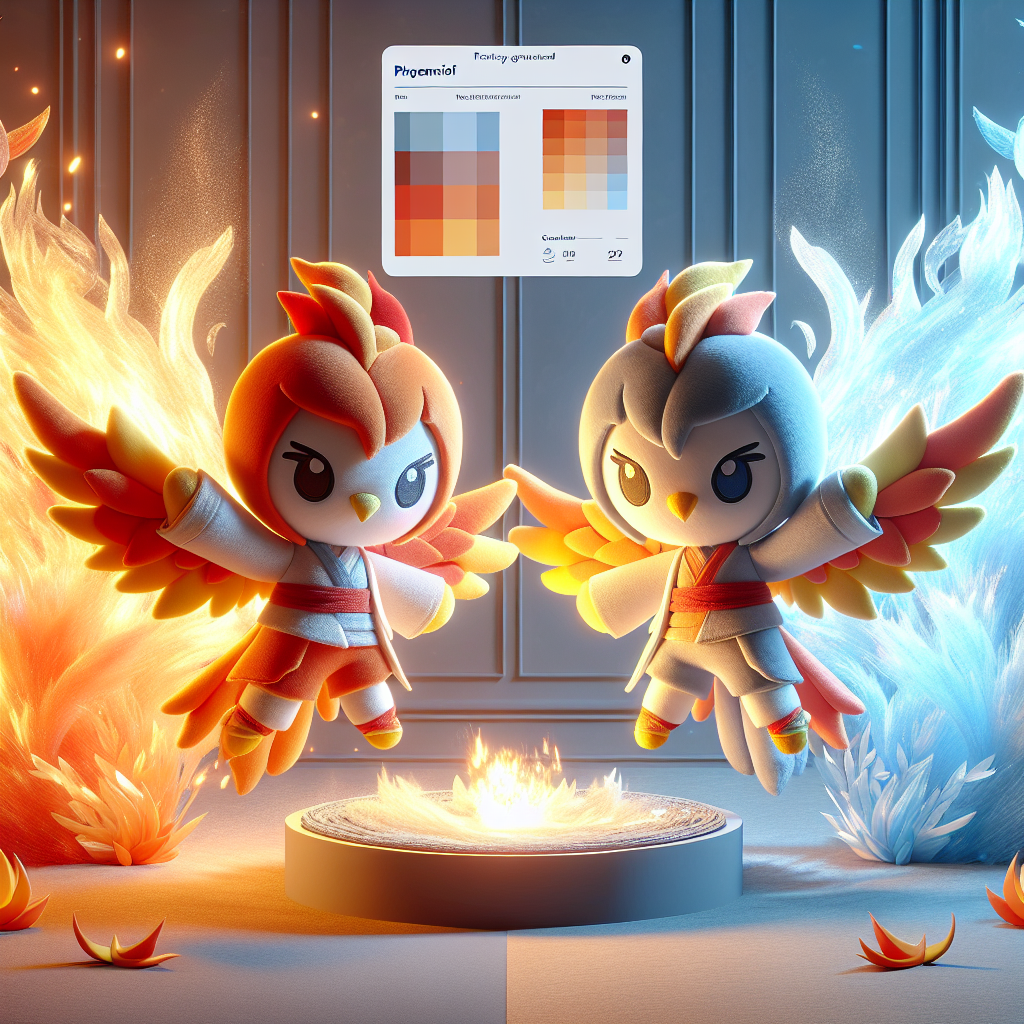 The Phoenix Twins - Siblings with fire and ice powers